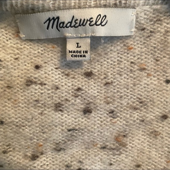 MADEWELL DONEGAL KENT CARDIGAN SWEATER - Picture 3 of 4